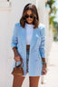 Long Sleeve Double-Breasted Blazer