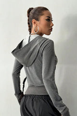 Retro Long Sleeve Hoodie
