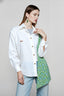 Linen Blend Embroidered Blouse