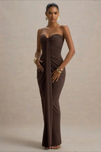 Elegant Ruched Party Dress