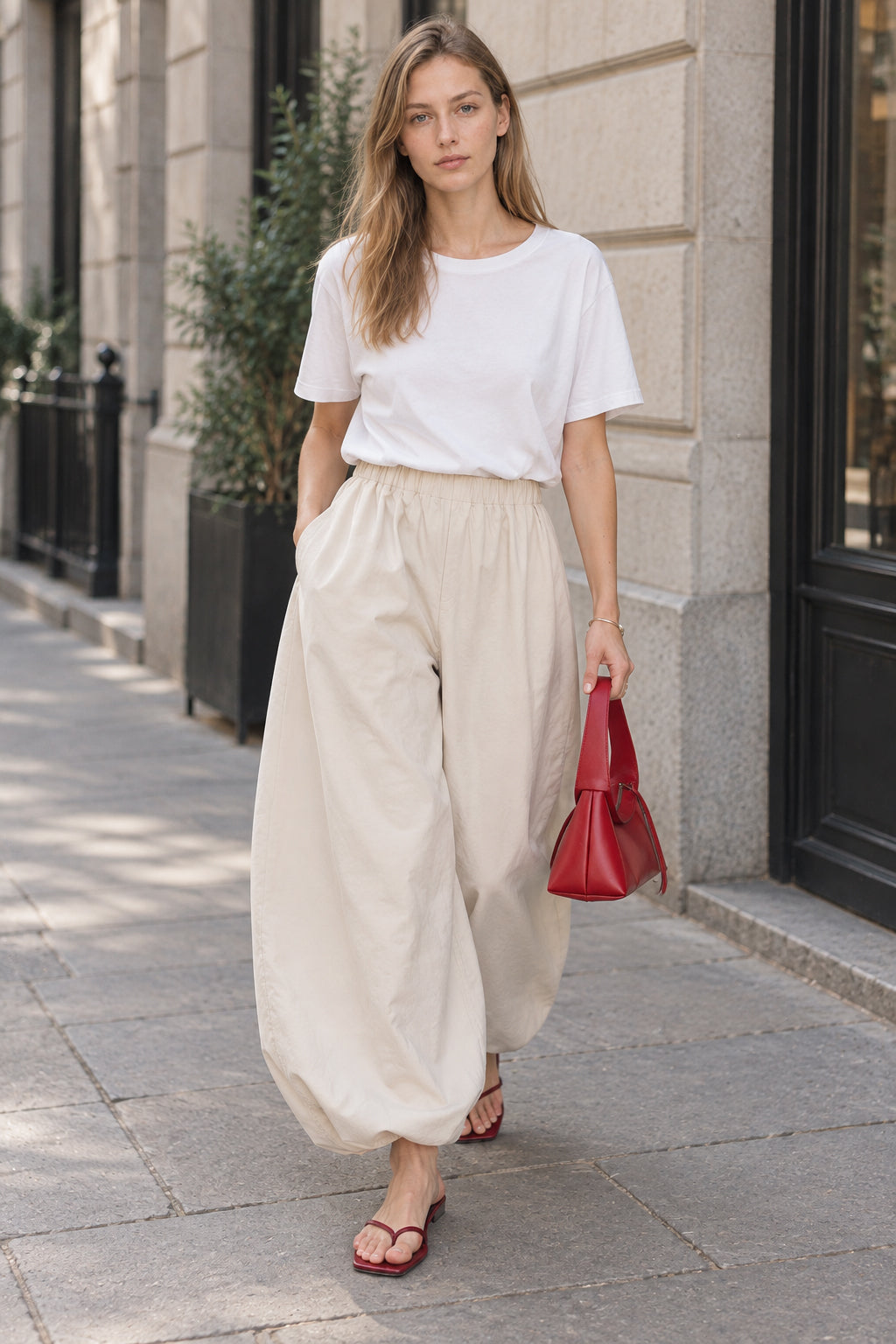 Street Fashion Cotton Lantern Loose Casual Pants