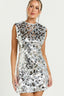 Sleeveless Slim  Party Sequin Dress