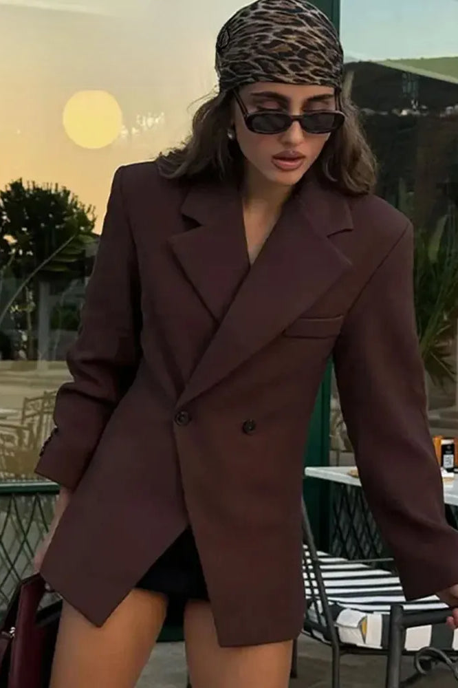 Slim Fit Casual Work Blazer Main image
