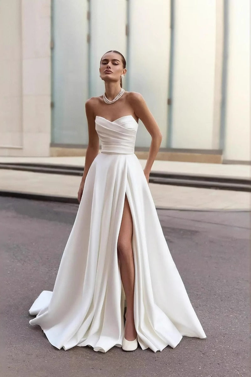 Strapless Maxi Prom Dress Main image