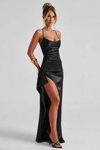 Bodycon Slit Maxi Party Dress