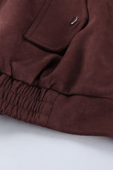 Vintage Relaxed Suede Coat
