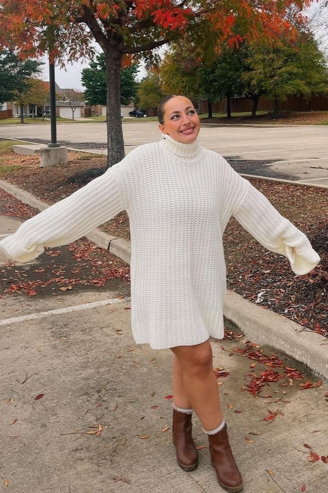 Casual Knit Turtleneck Sweater Secondary image