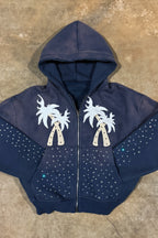 Retro Graphic Loose Fit Street Hoodie
