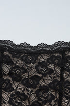 Lace Plunge Slip Dress