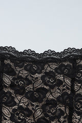 Lace Plunge Slip Dress