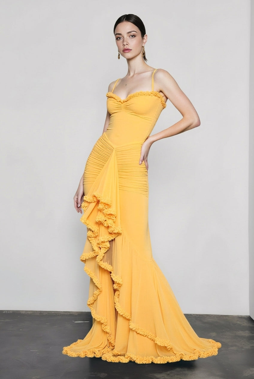 Silk Satin Sleeveless Vacation Dress Main image