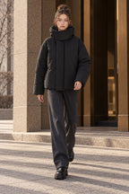 Unisex High Neck Puffer Jacket