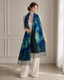 Vintage Van Gogh Print Fringe Wrap Scarf