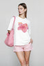 Oversized Graphic Flower T-shirts