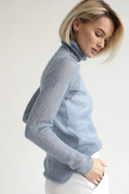 Openwork Loose Long Sleeve Knit Top