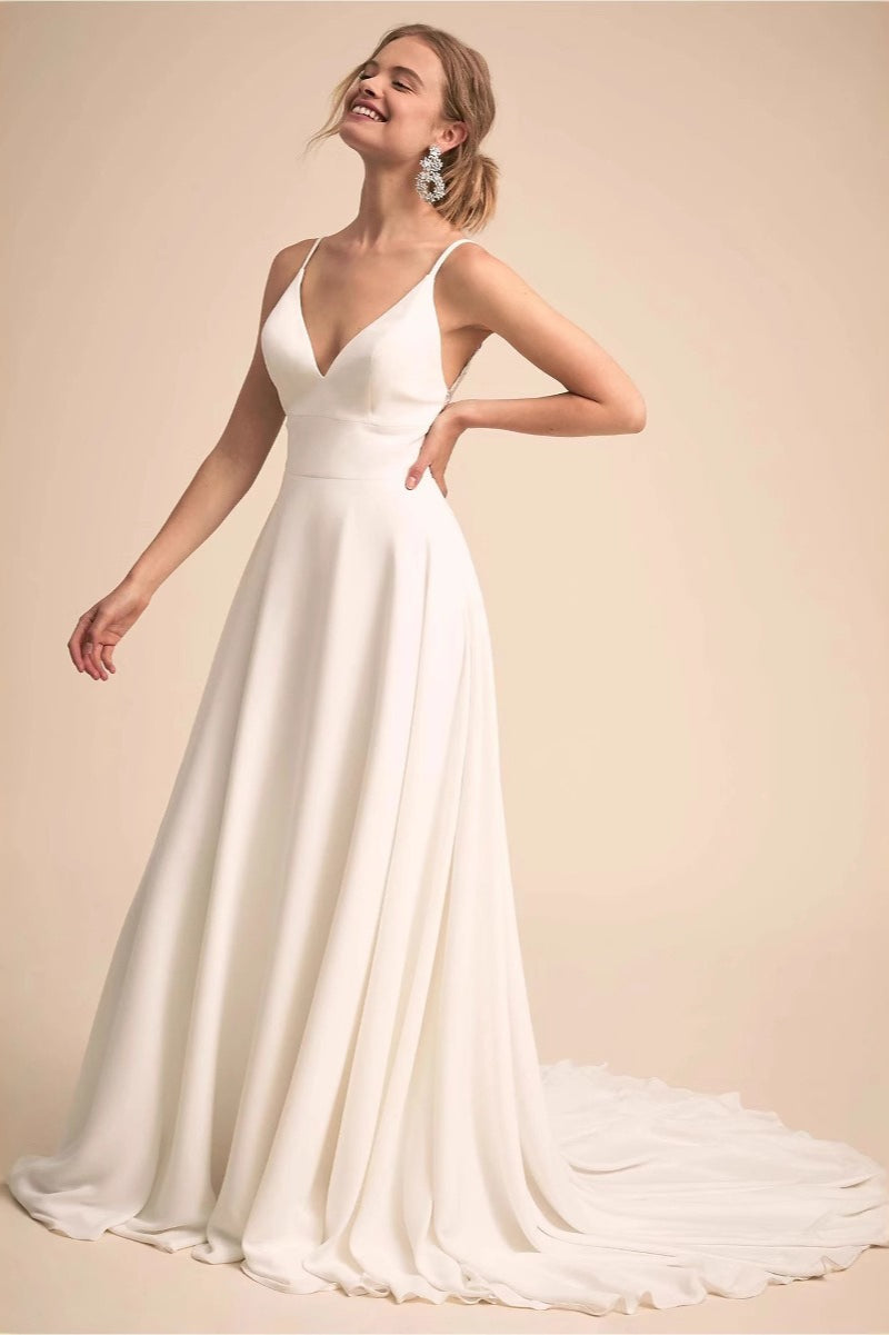 Plunging Lace Mermaid Wedding Dress Secondary image