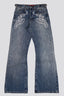 Y2K Graphic Embroidered Straight Leg Jeans