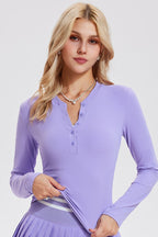 Slim Fit Quick Dry Long Sleeve Top