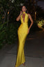 Backless Slit Maxi Dress
