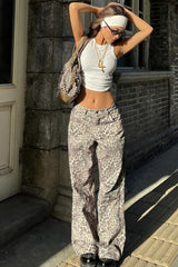 Low Rise Bootcut Straight Slim Denim Jeans