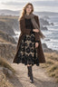 Elegant Flower Hollow Out Lace Skirts