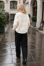 Openwork Knit Cardigan