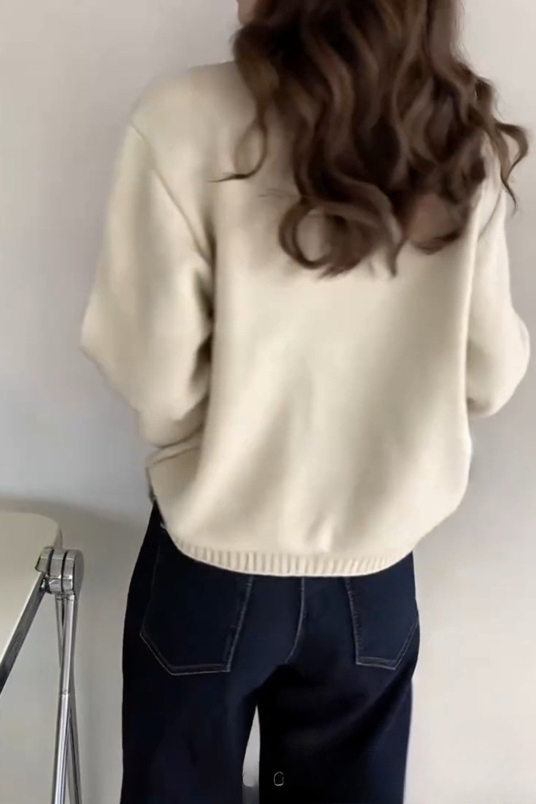 High Neck Double Zip Sweater Secondary image