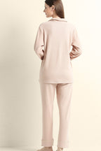 Luxury Thermal Flannel Loungewear Pajama Set