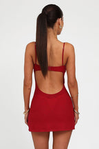 Sultry Mini Slip Dress