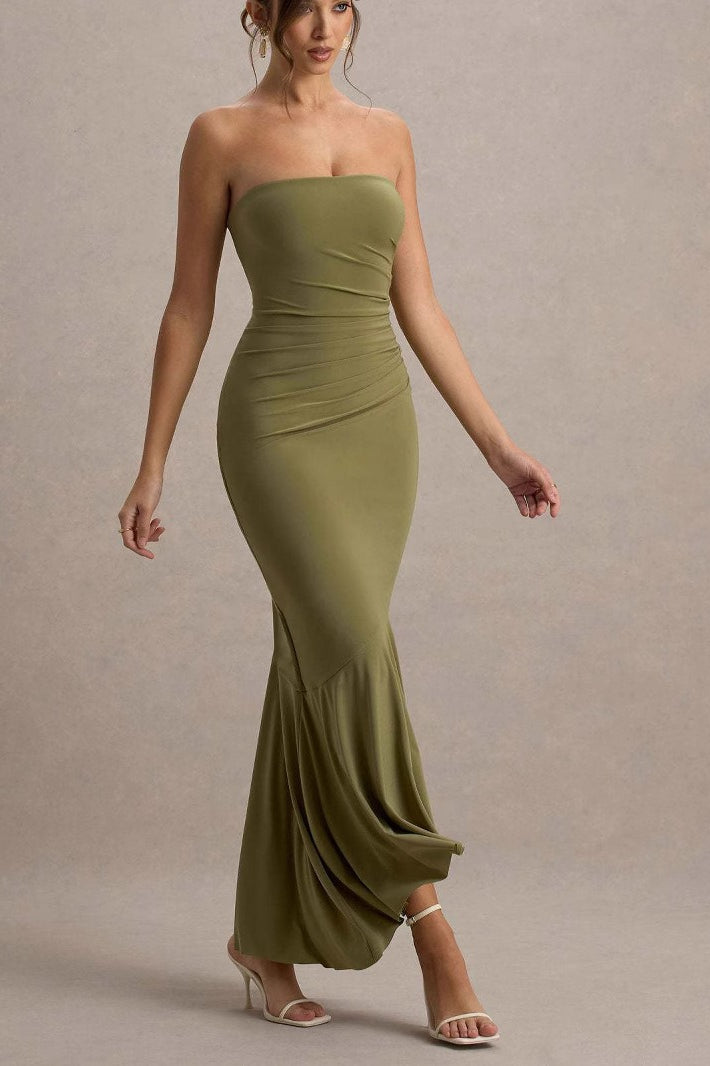 Elegant Strapless Party Dress Secondary image