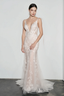 Spaghetti Strap Lace Mermaid Wedding Dress