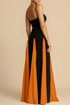 Elegant Panelled Slip Party Dress