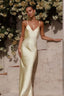 Backless Cami Silk Dress
