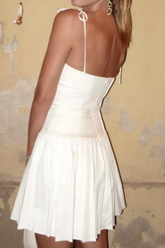 French Style A-Line Mini Work Dress Secondary image