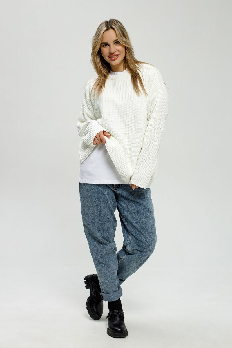 Loose Fit Pullover Knit Sweater Secondary image