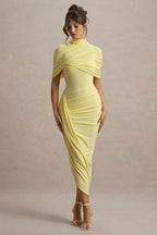 Slim Ruched Backless Chic Formal Dress