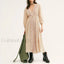 Floral Swing Maxi Boho Dress white / S