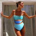 Hollowen Beach Dress One Piece blue / S