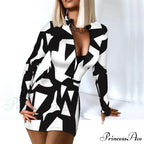 Long Sleeve Bodycon Party Dress