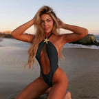 Monokini Halter Push Up One Piece color 1 / S