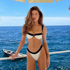 Push Up Brazilian Bikini Set white / S