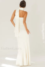 Sexy Strapless Mermaid Maxi Dress
