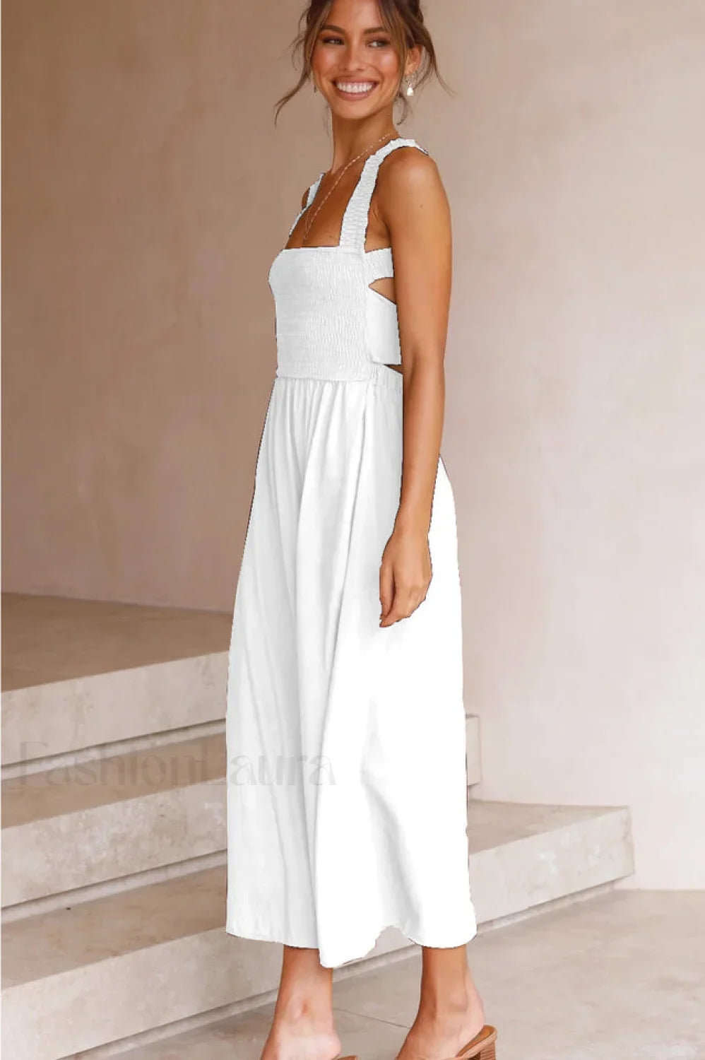 Silvia Backless Stylish Summer Dress