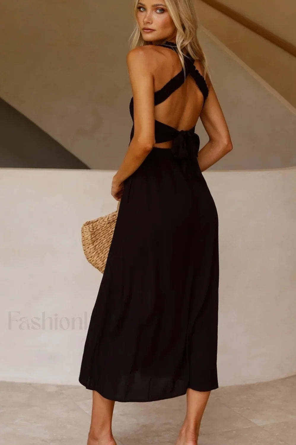 Silvia Backless Stylish Summer Dress