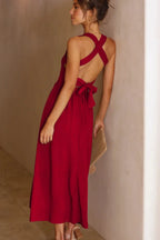 Silvia Backless Stylish Summer Dress
