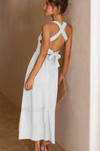 Silvia Backless Stylish Summer Dress