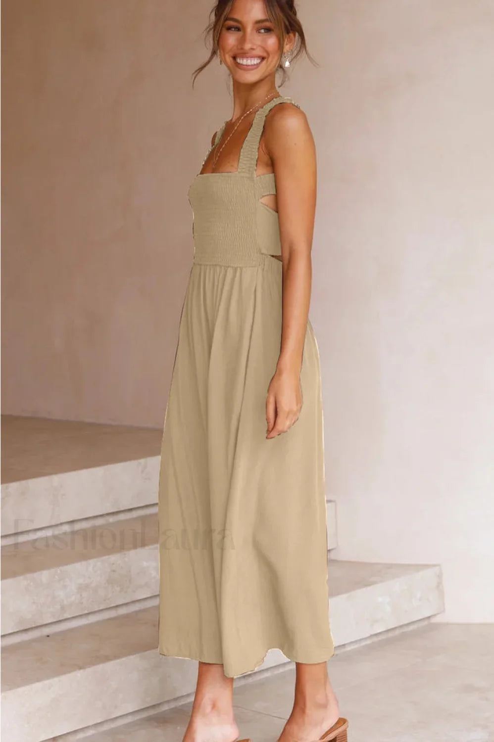 Silvia Backless Stylish Summer Dress