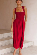 Silvia Backless Stylish Summer Dress M / 3#