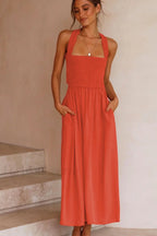 Silvia Backless Stylish Summer Dress S / 2#