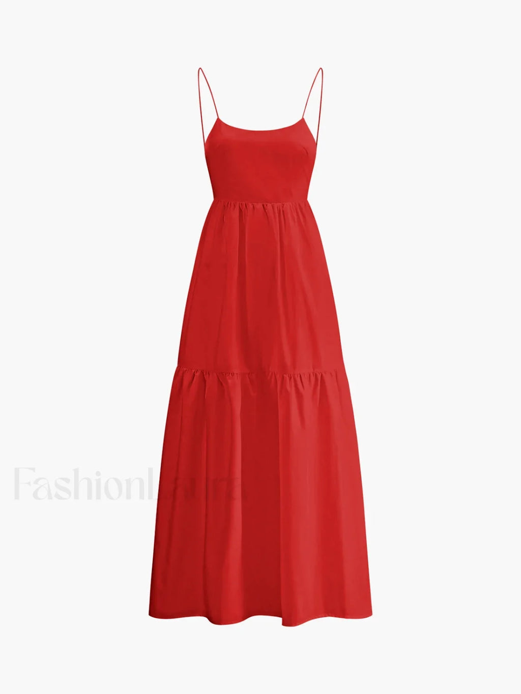 Solid Backless Long Dress Dresses